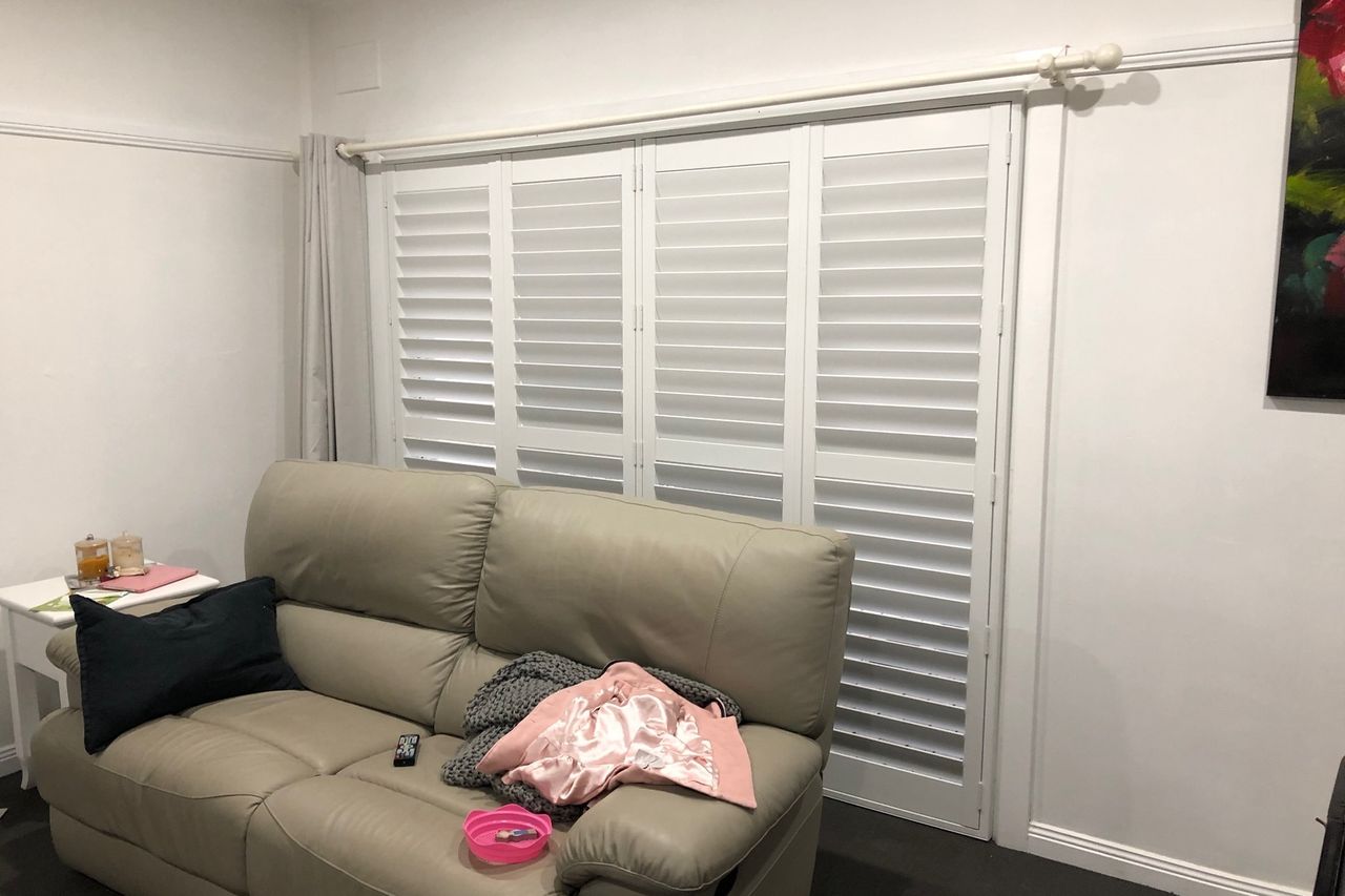 Versatile shutter installation options for windows and doors with PVC shutters